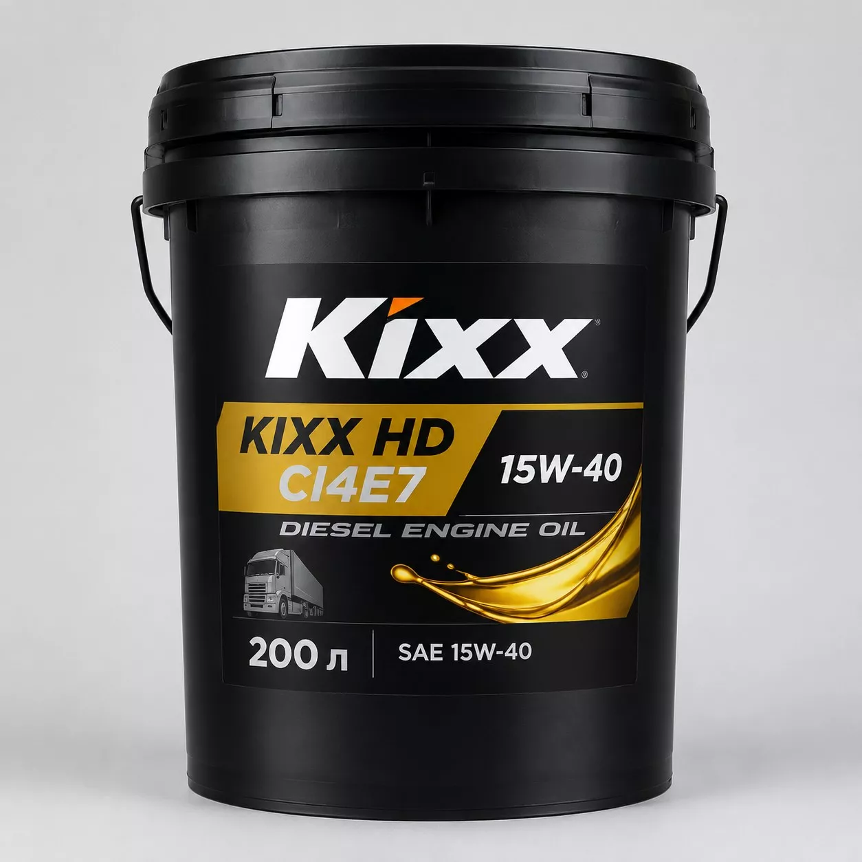 KIXX HD CI4E7 15W-40, 200 л
