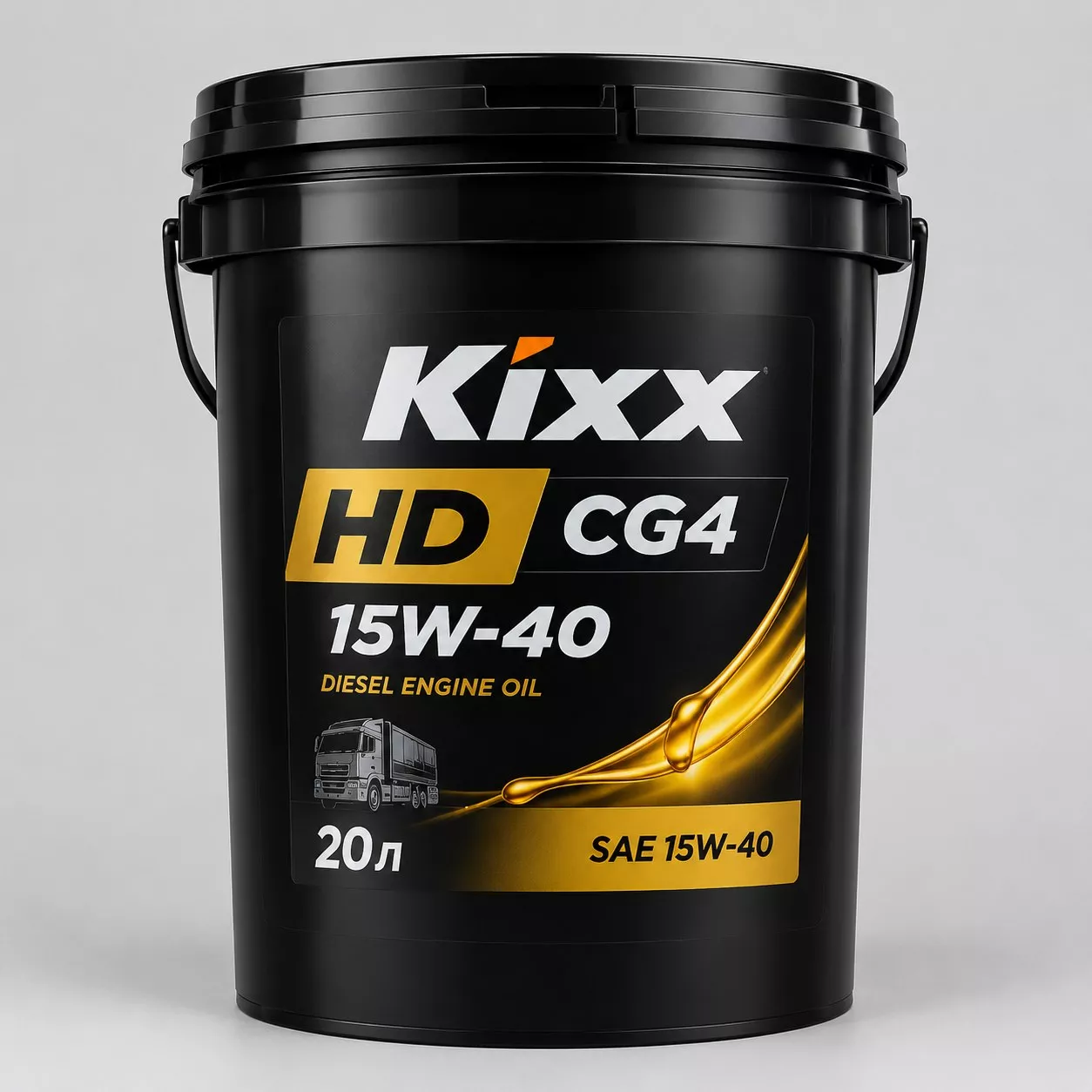 KIXX HD CG4 15W-40, 200 л