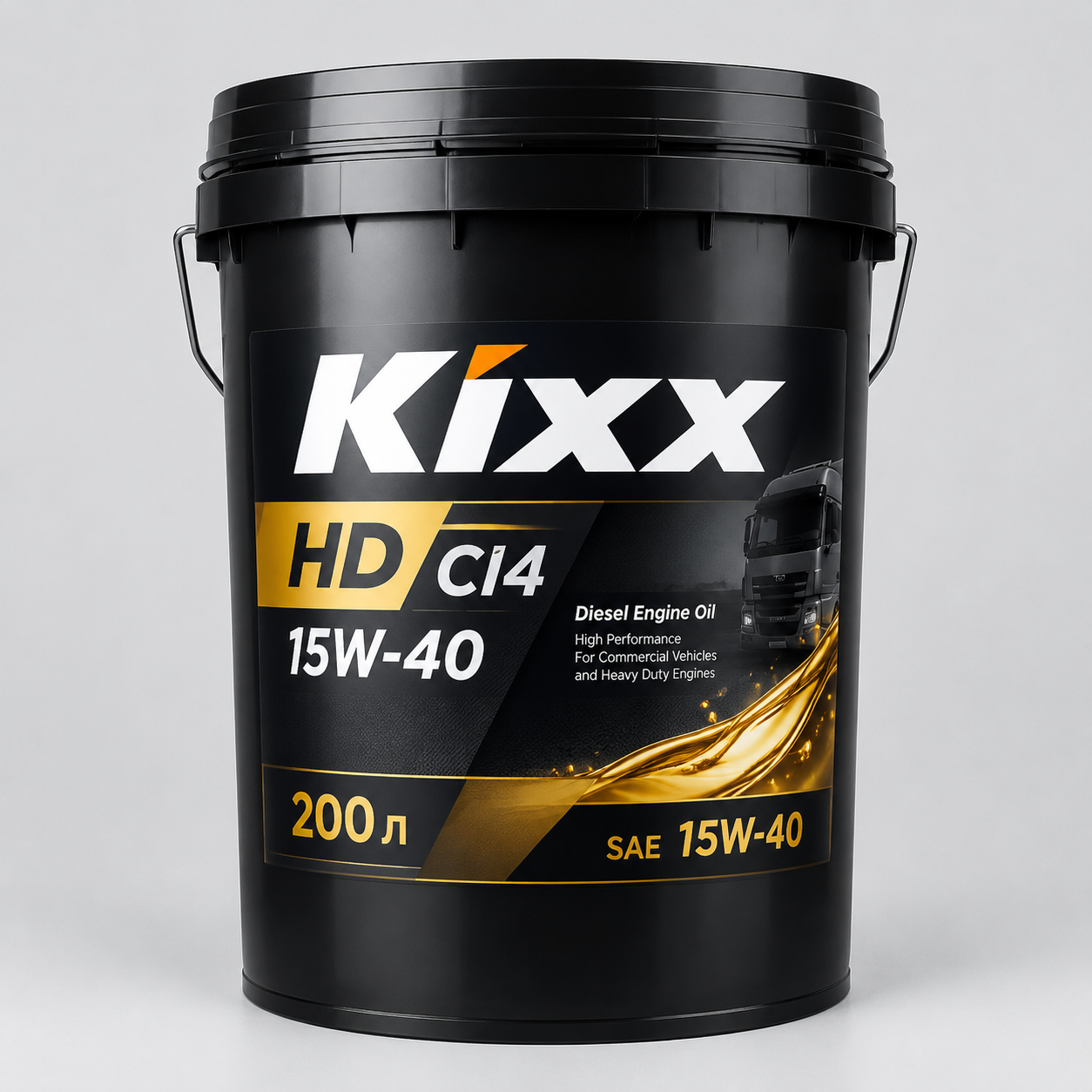 KIXX HD CI4 15W-40, 200 л KIXX HD CI4 15W-40, 200 л