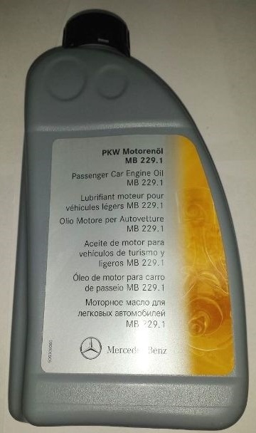 MERCEDES-BENZ A0009893301AAA6 МАСЛО МОТОРНОЕ