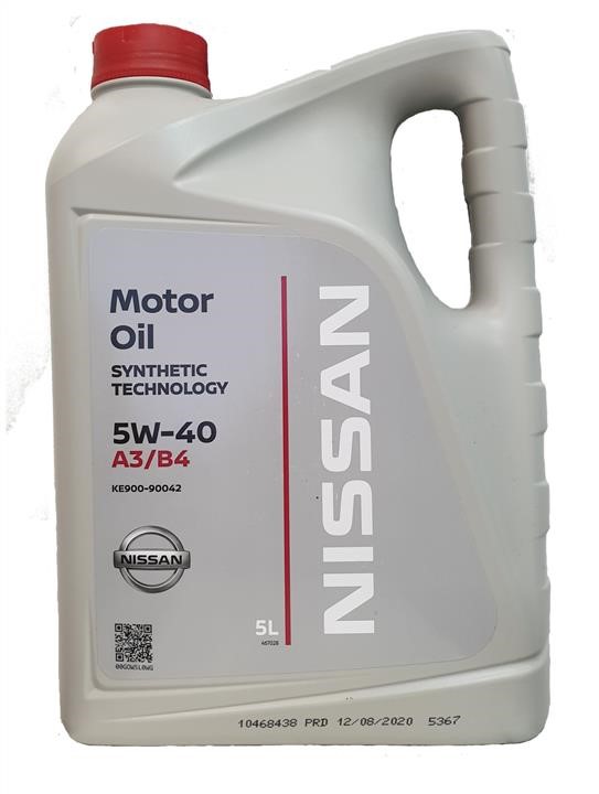 NISSAN KE90090042 МАСЛО МОТОРНОЕ